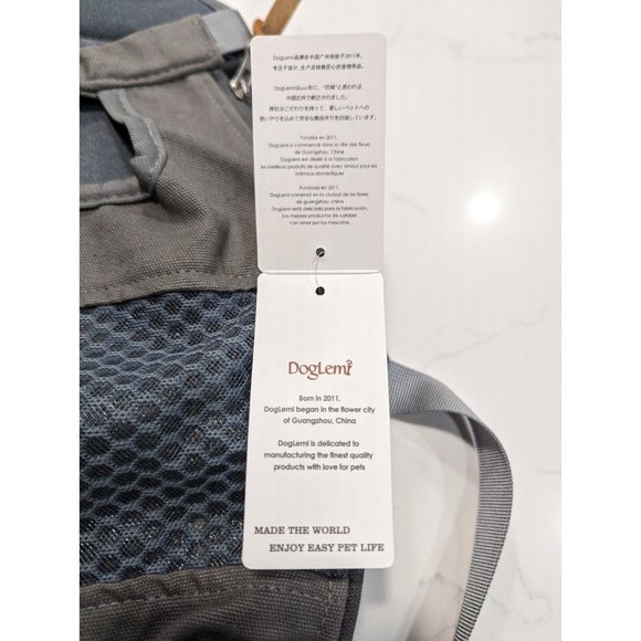 DogLemi Pet Carrier Backpack Adjustable Cat / Dog Carrier Backpack NEW - Picture 4 of 4